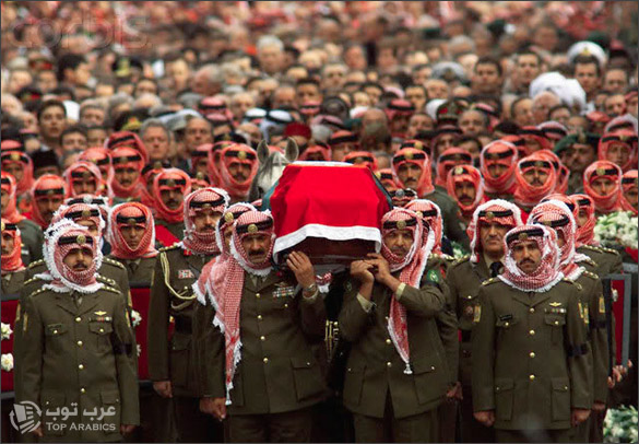 صور جنازة الملك حسين