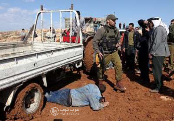 سيارة اسرائيلية تدهس فلسطيني