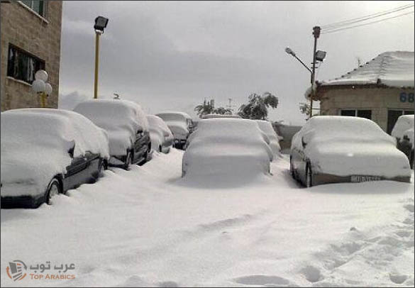 الثلوج في بلاد الشام